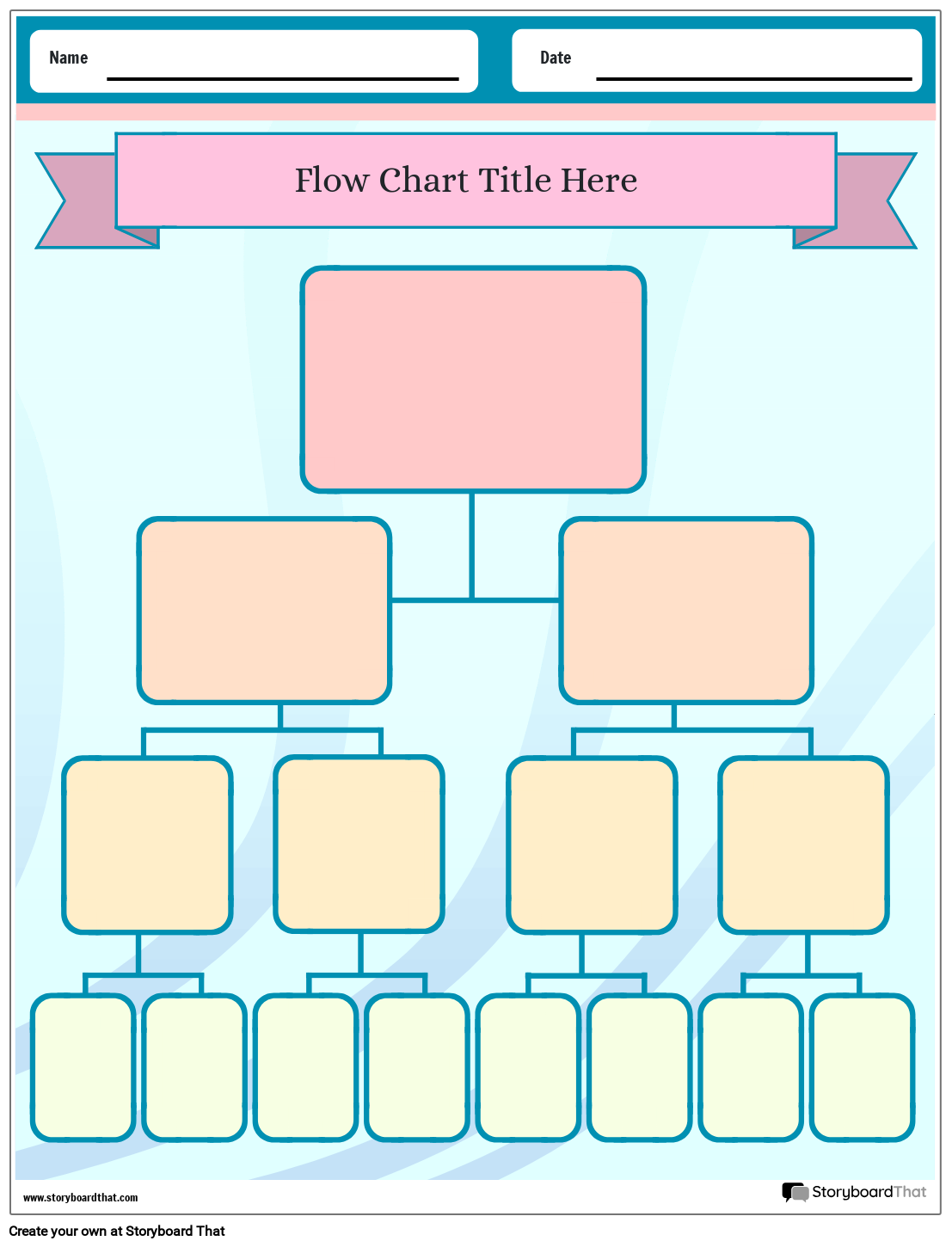 Printable Flow Map Template