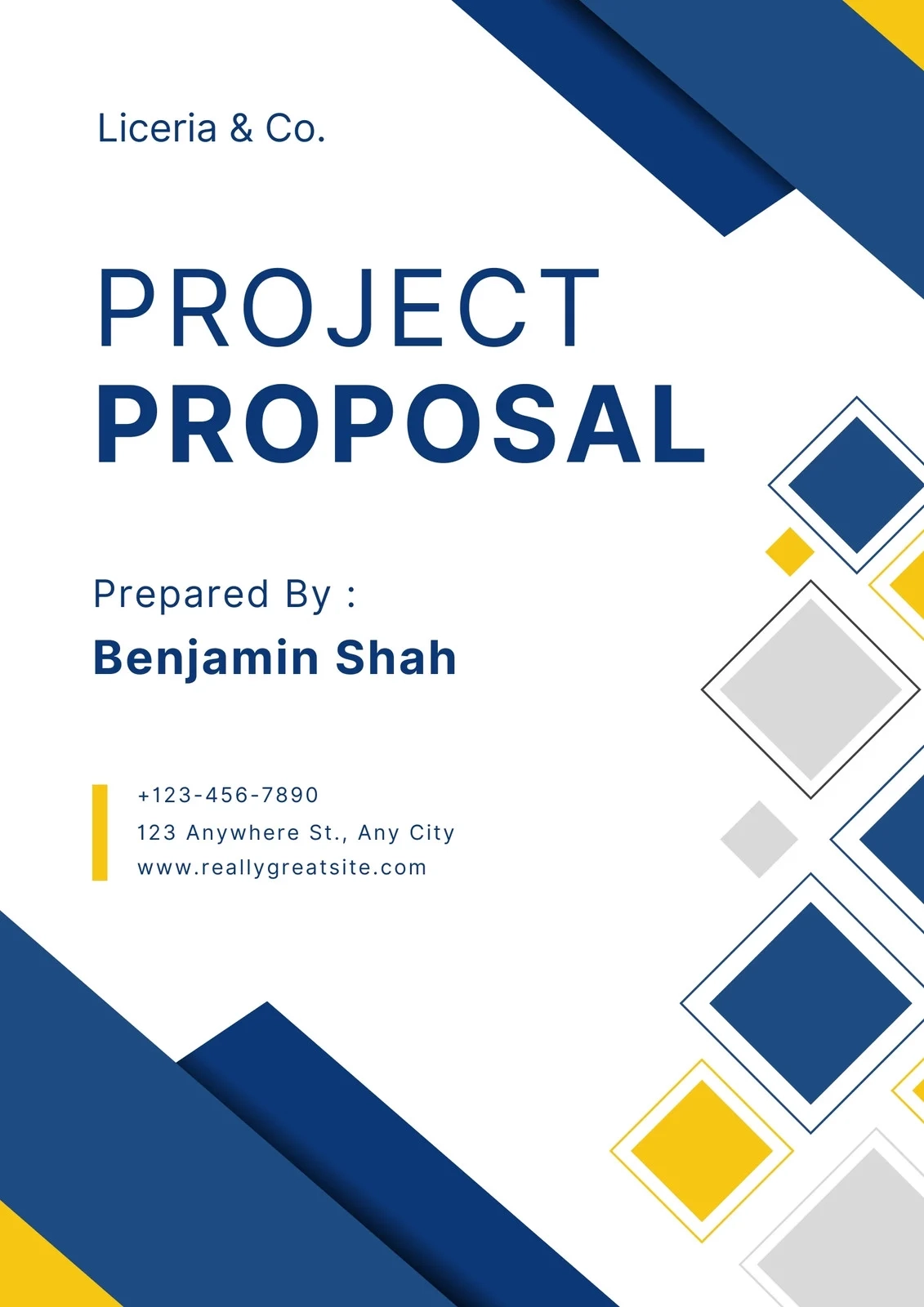 Free Printable Title Page Templates