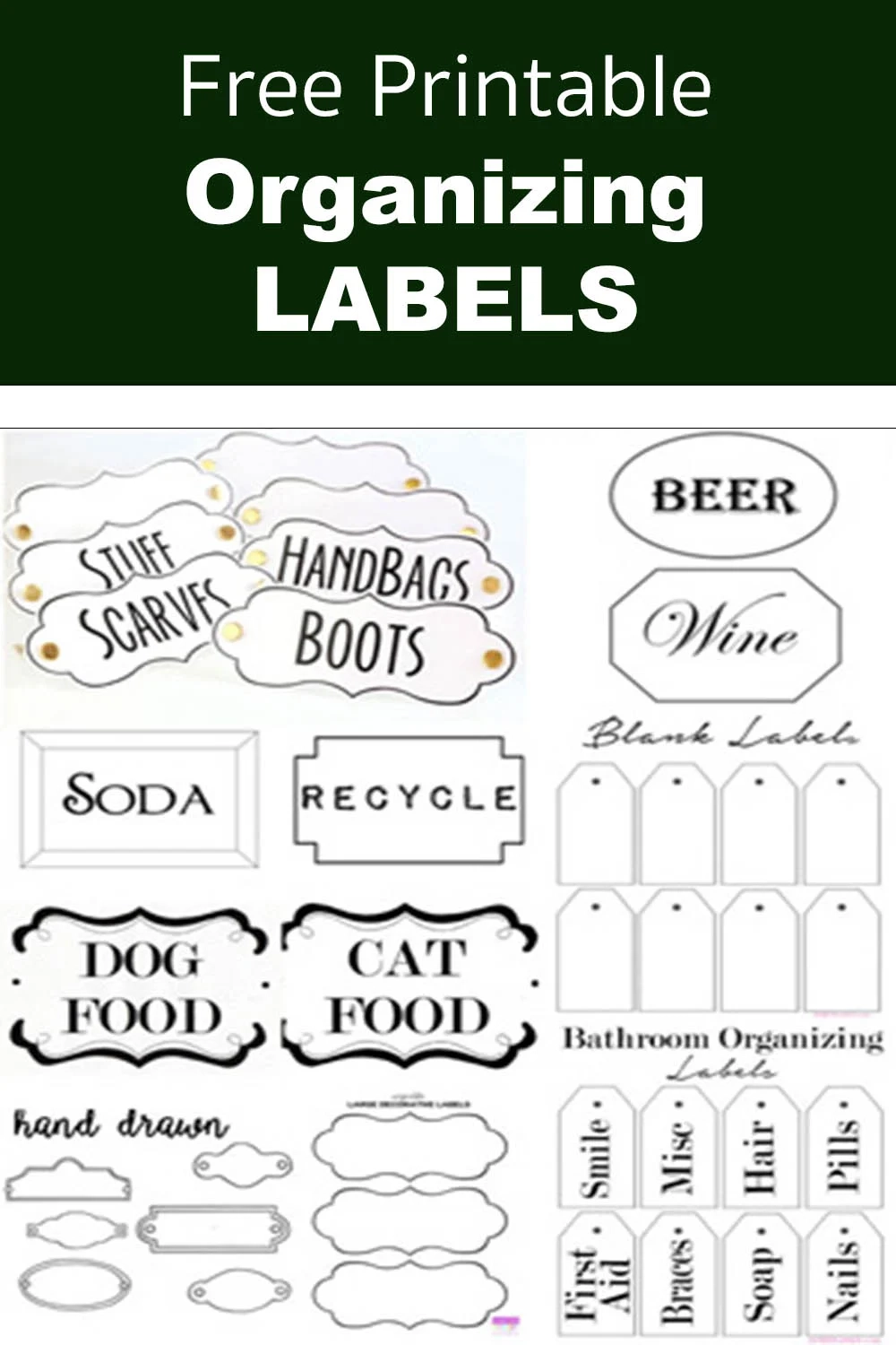 Free Label Templates Printable Free Label Templates Printable