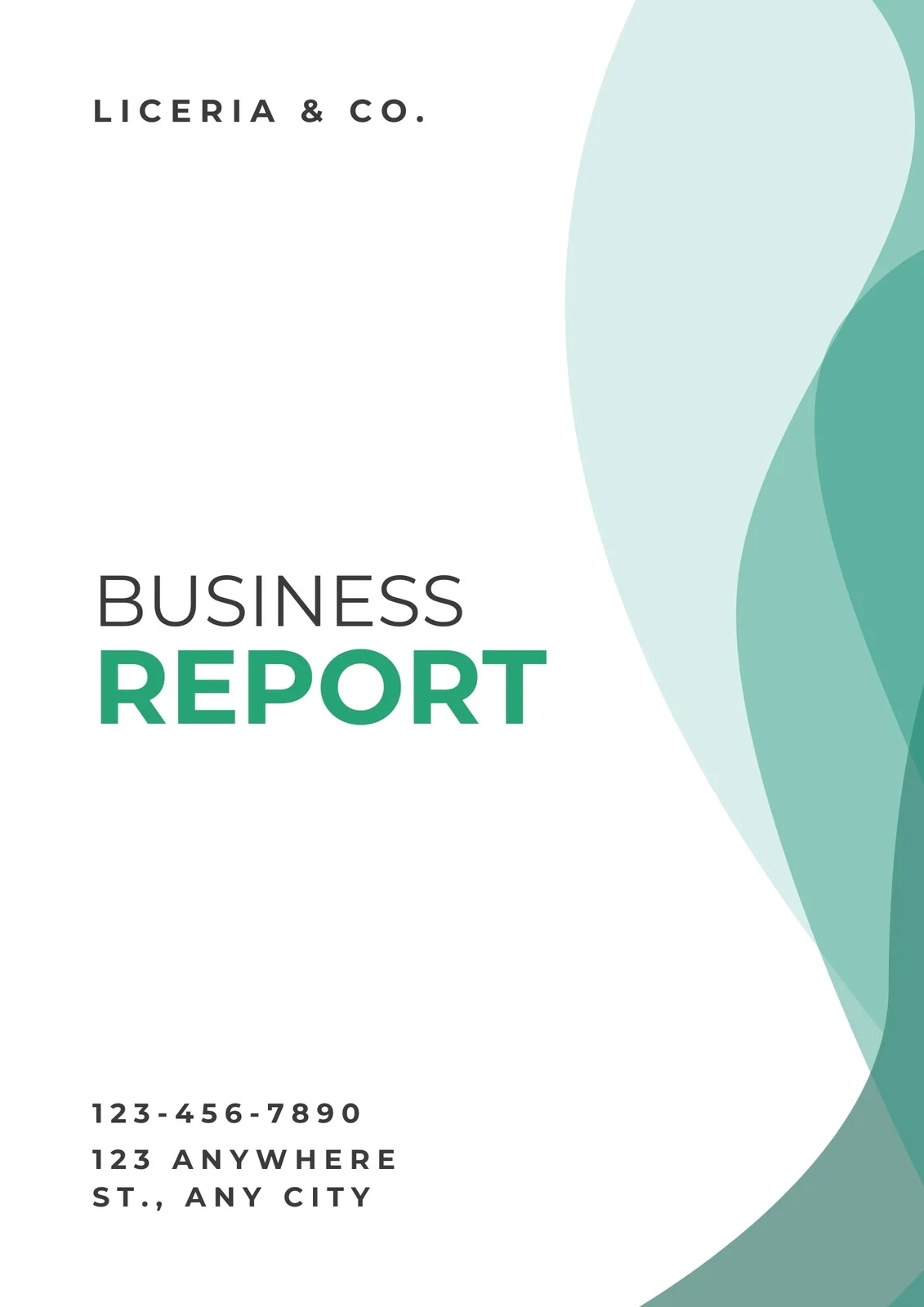 Free Report Cover Page Templates To Edit And Print Canva